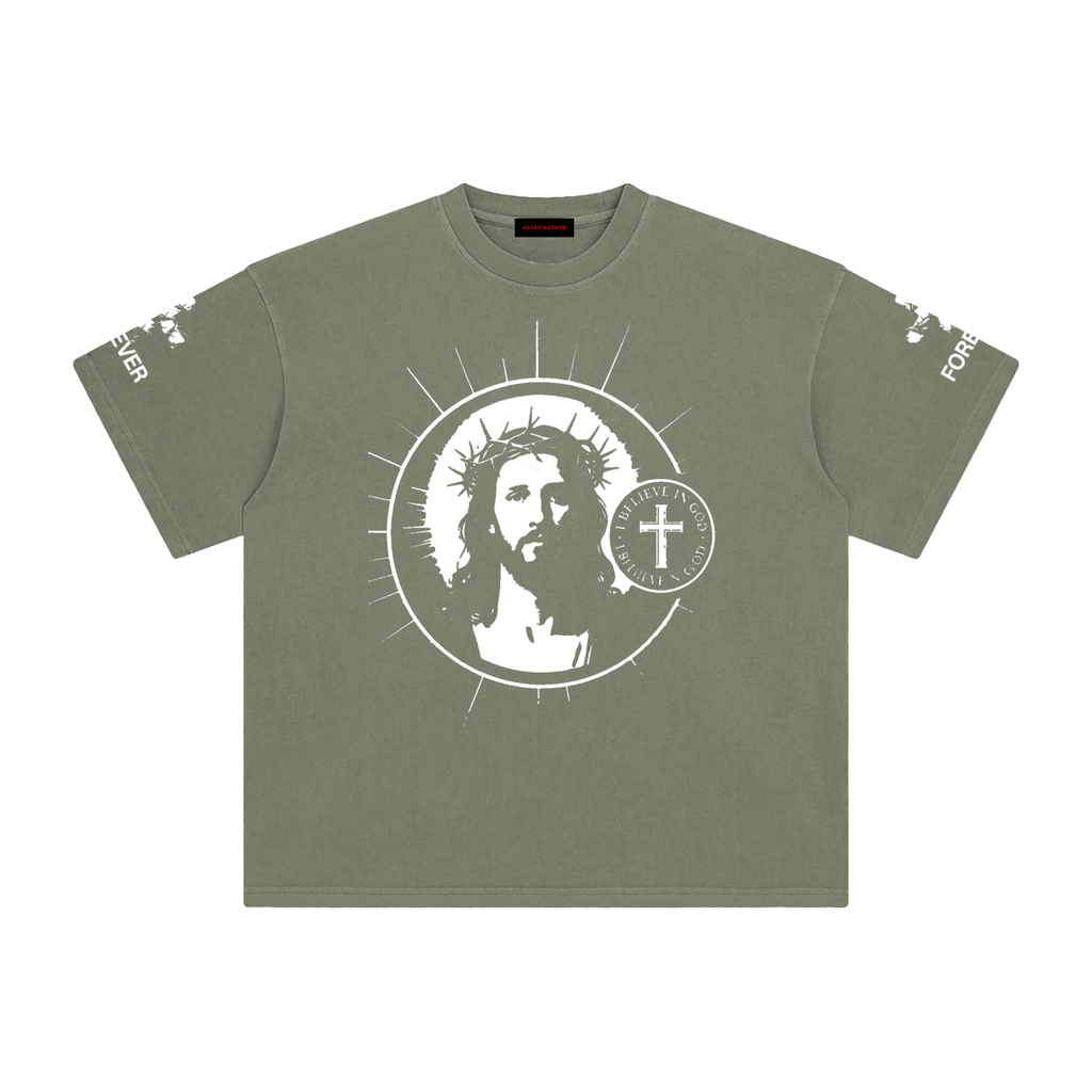 Enzyme Washed T-Shirt