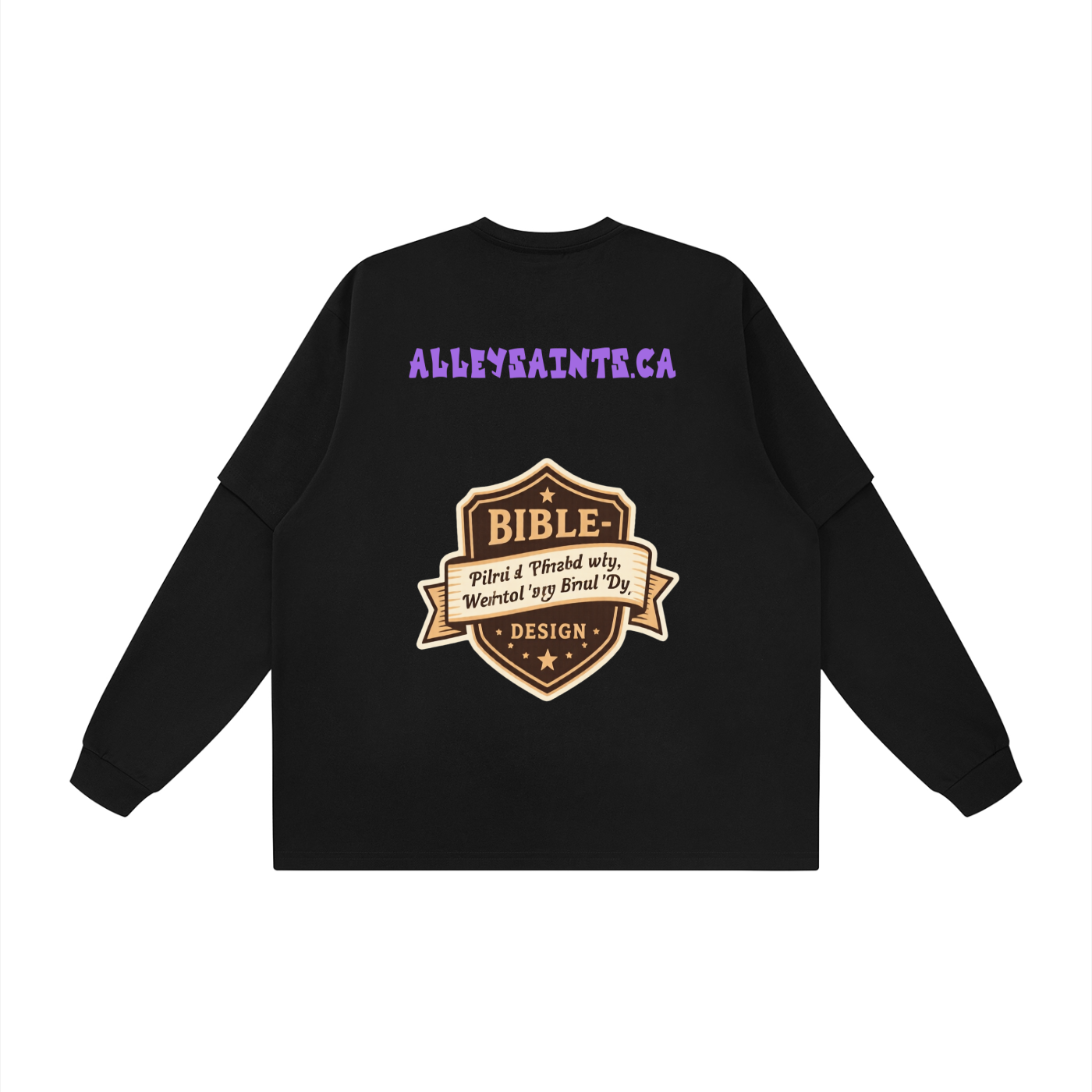Unisex Layered Oversized T-Shirt
