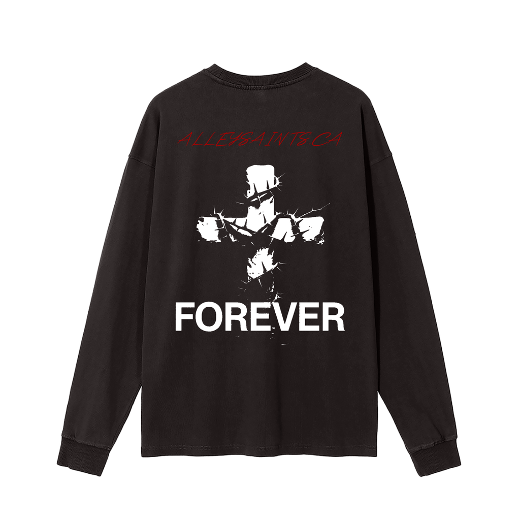 Vintage Washed Long Sleeve T-Shirt
