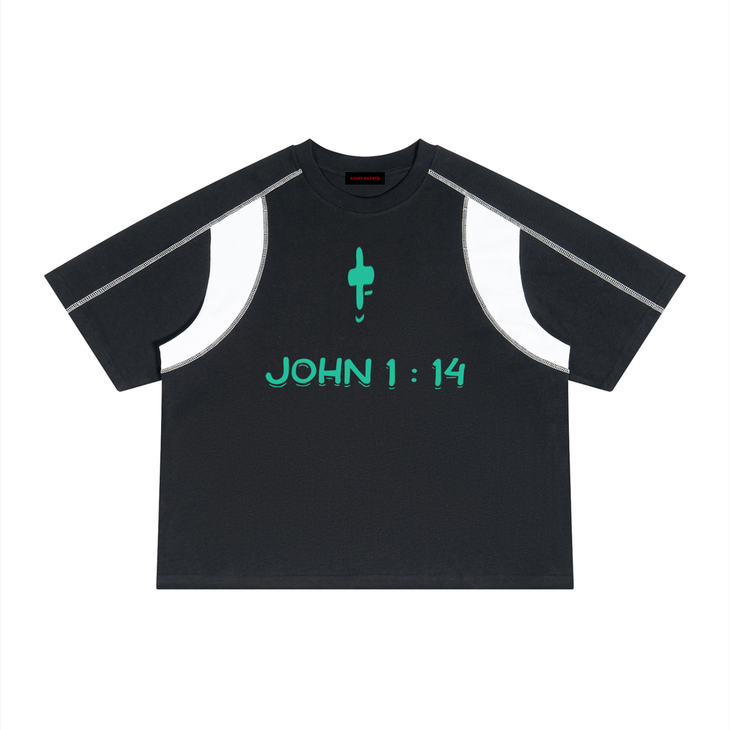 Unisex Raglan Color Block T-Shirt