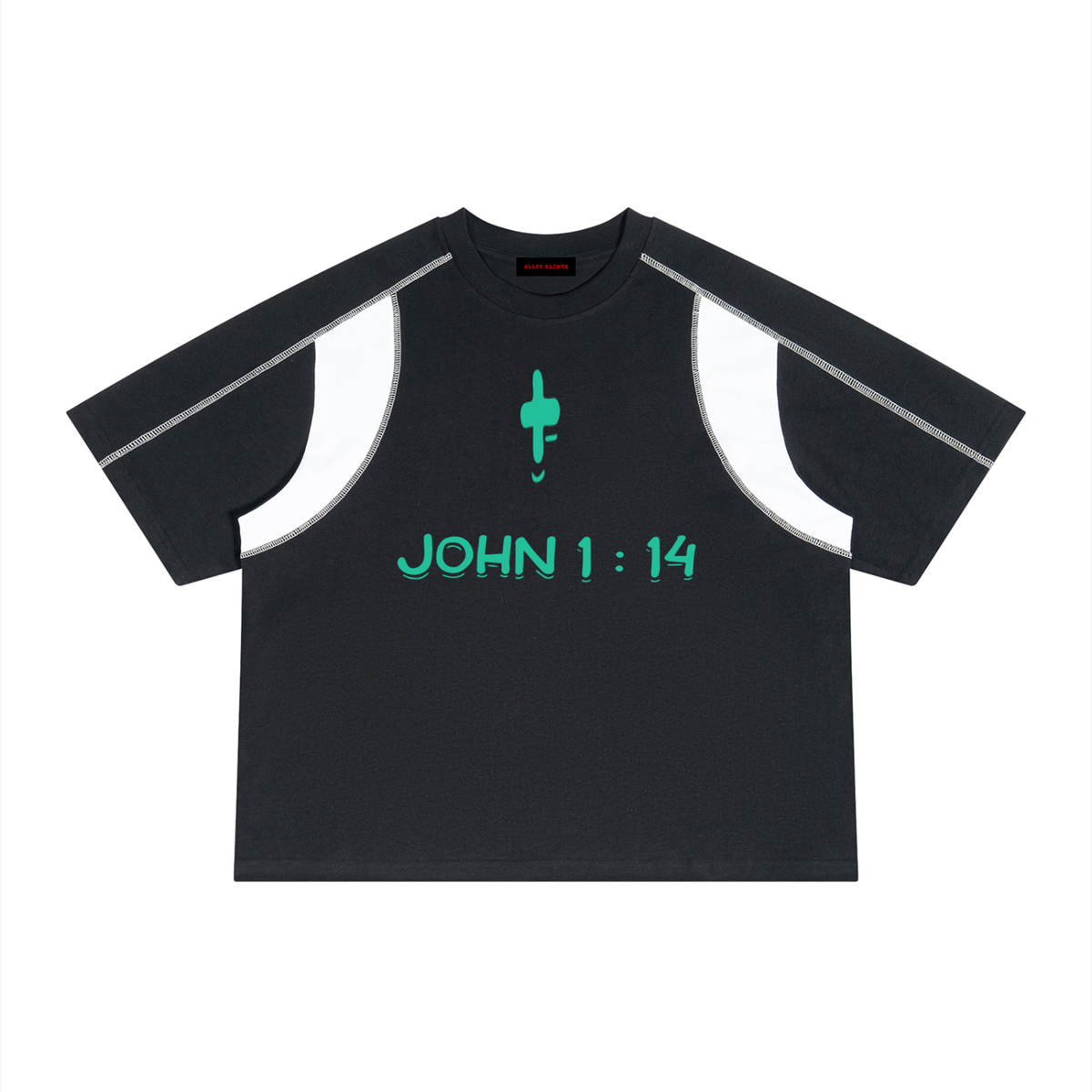 Unisex Raglan Color Block T-Shirt
