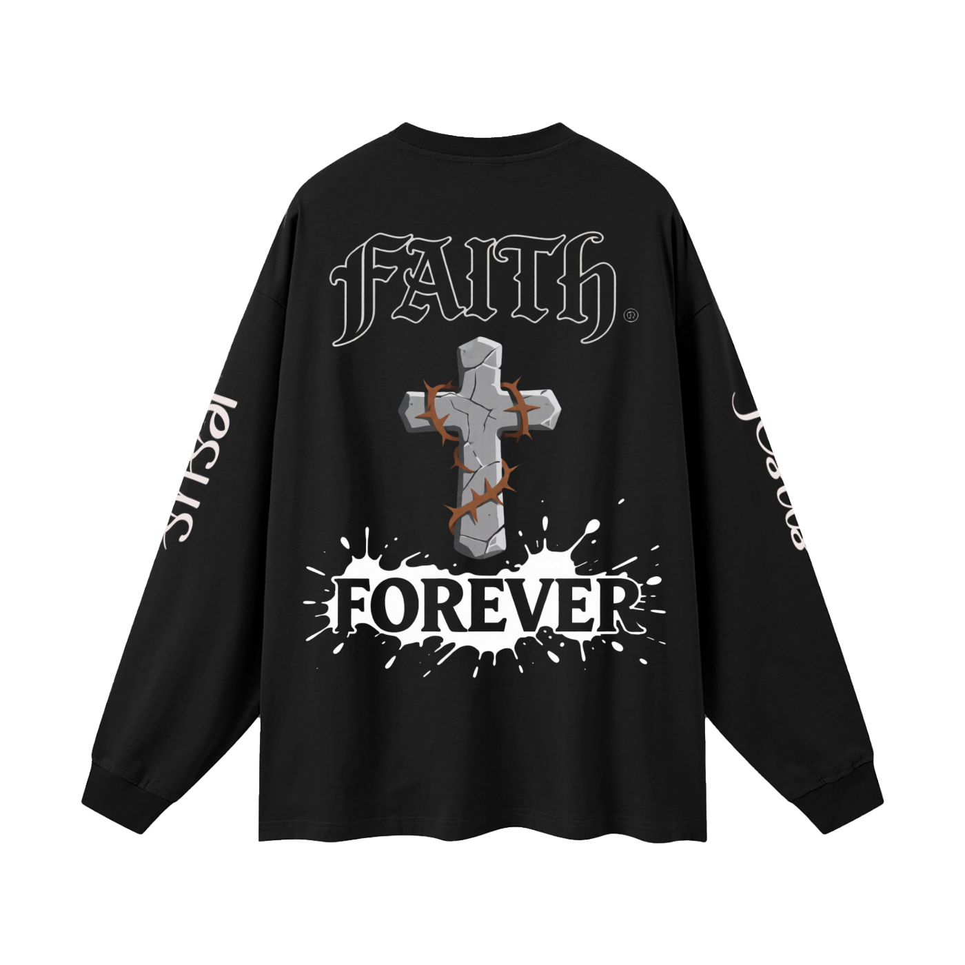 Oversized Unisex Long Sleeve T-Shirt