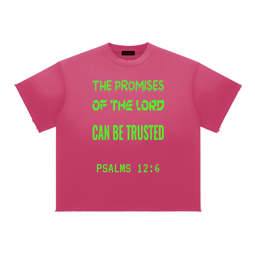 Sun Fade Raw Edge T-Shirt