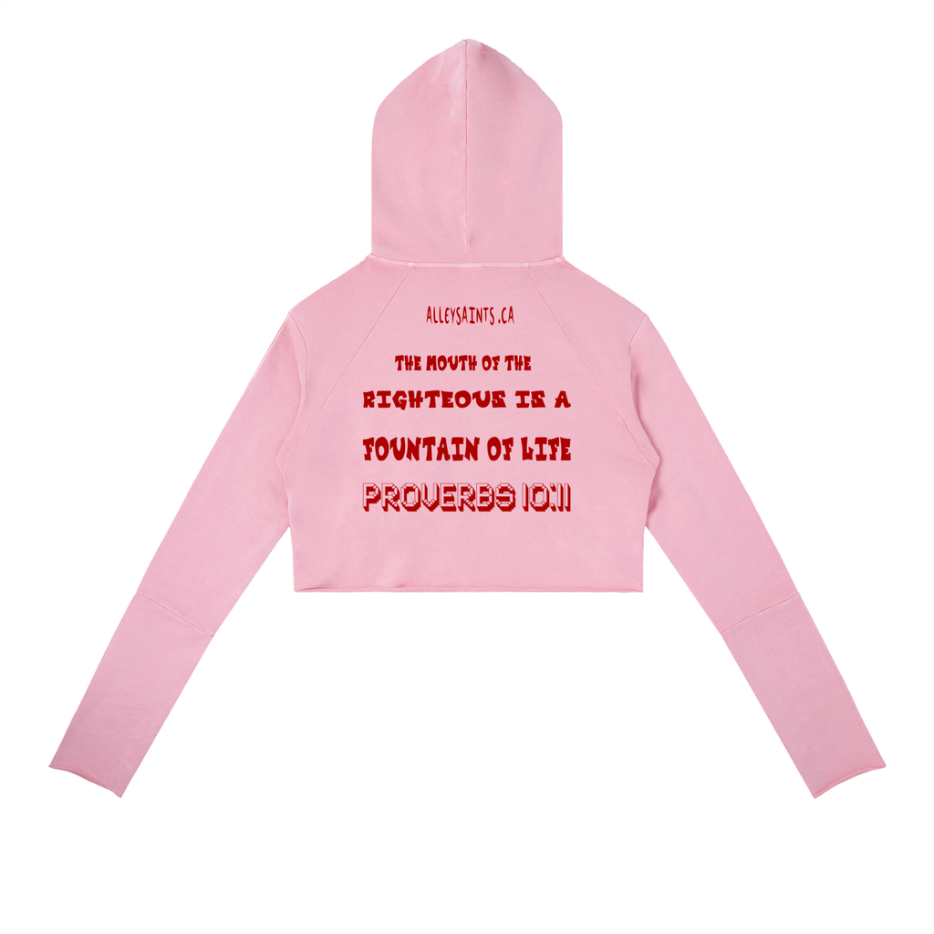 Vintage Washed Raw Edge Hoodie