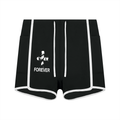 Women's High Rise Color Block Yoga Shorts