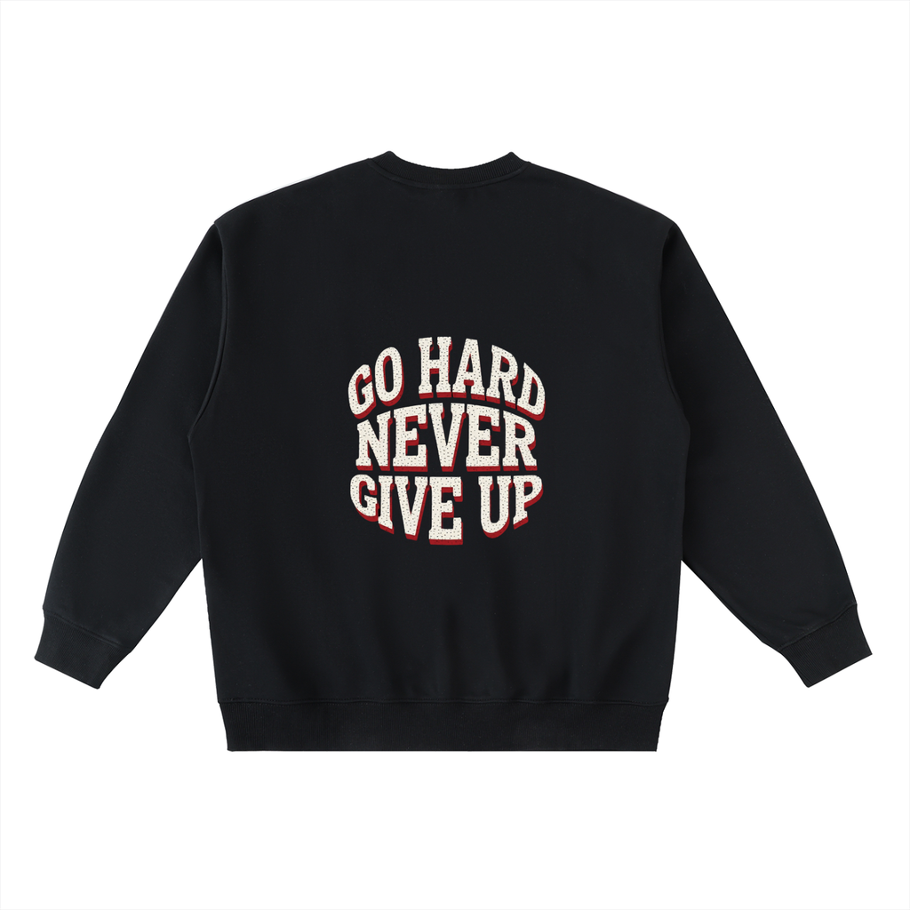 Oversized Crewneck Taped Sweatshirt