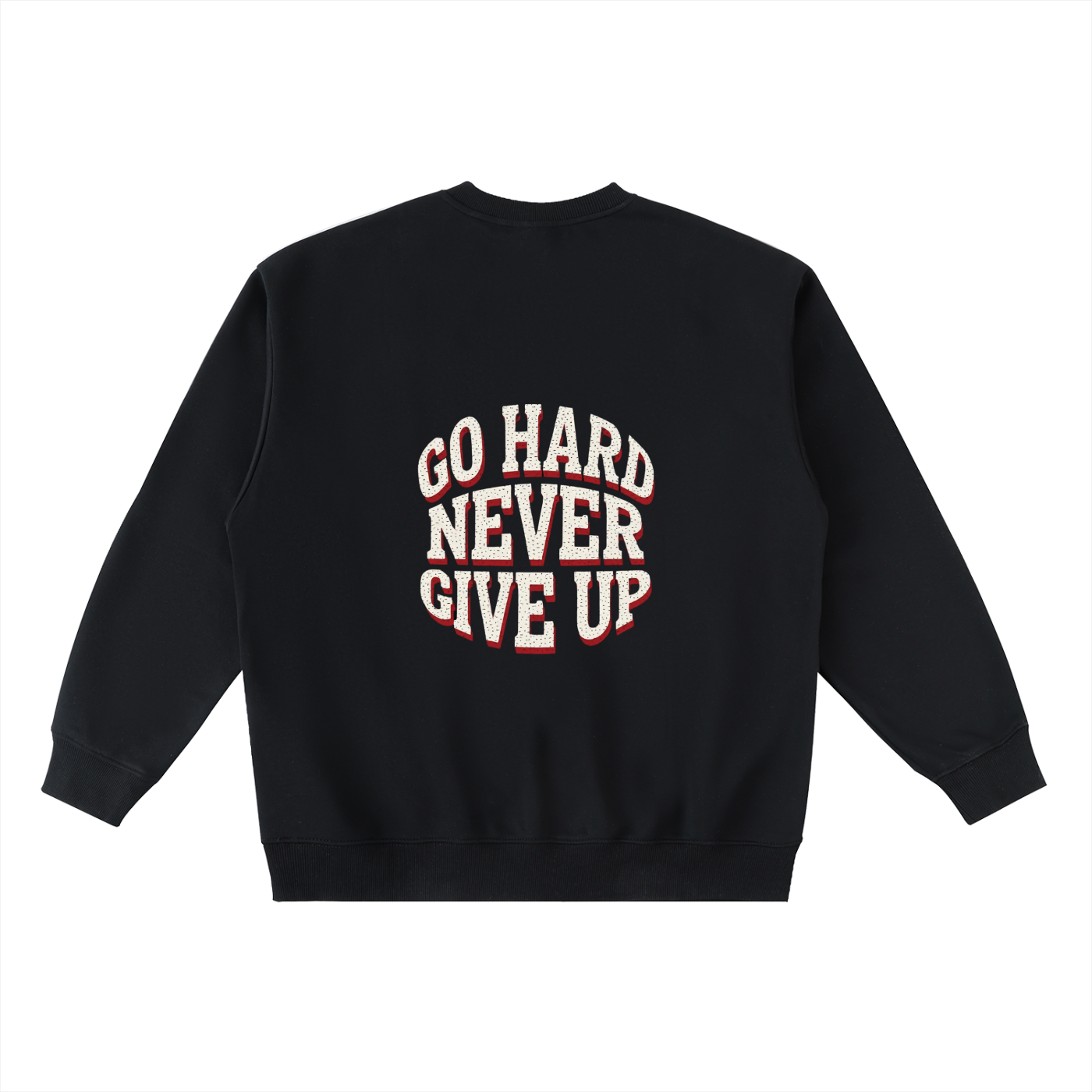 Oversized Crewneck Taped Sweatshirt