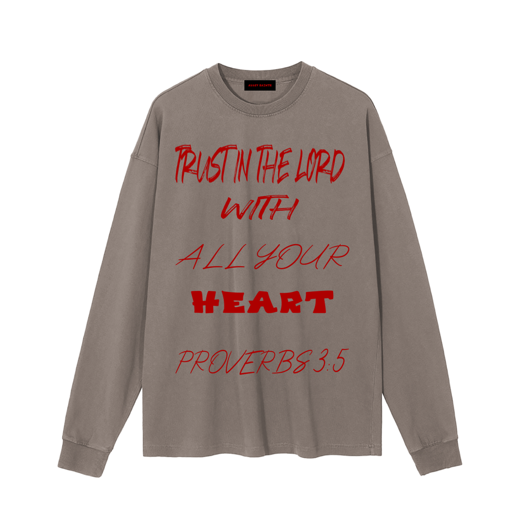 Vintage Washed Long Sleeve T-Shirt