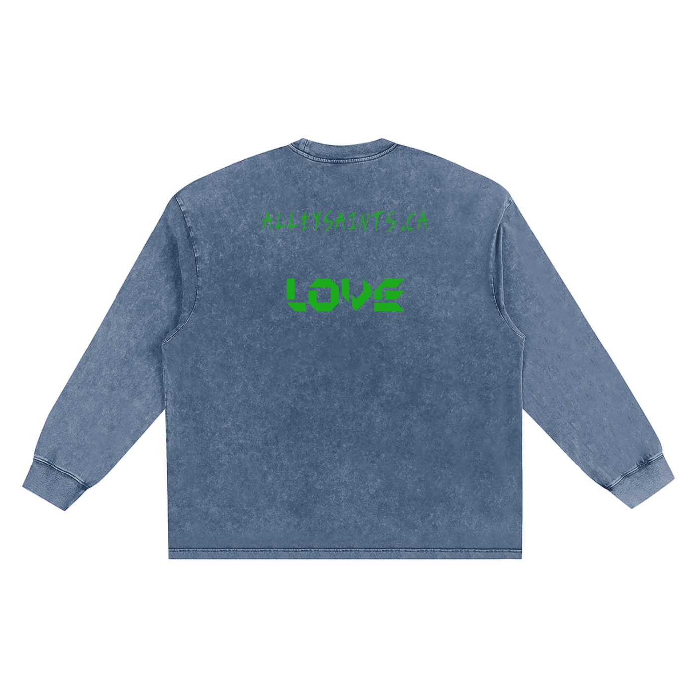 Snow Washed Frayed Edge T-Shirt