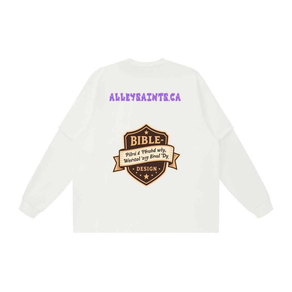 Unisex Layered Oversized T-Shirt