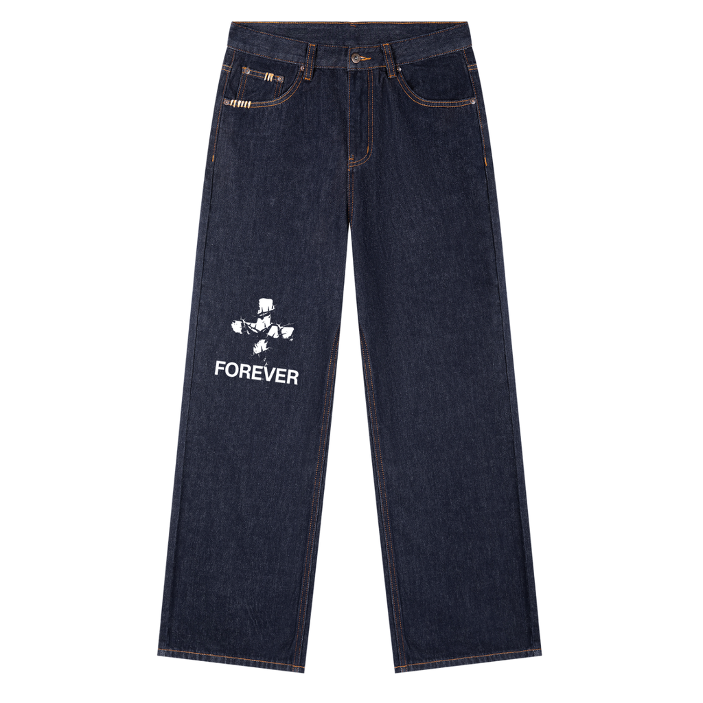 Heavyweight Straight Leg Denim Jeans