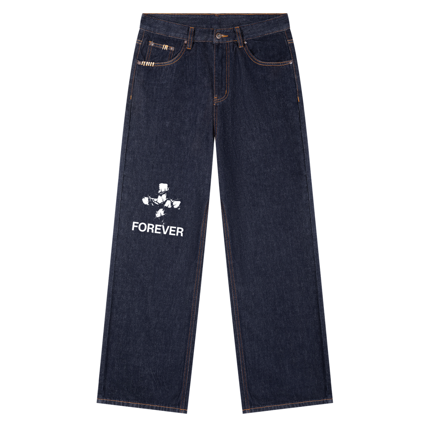 Heavyweight Straight Leg Denim Jeans
