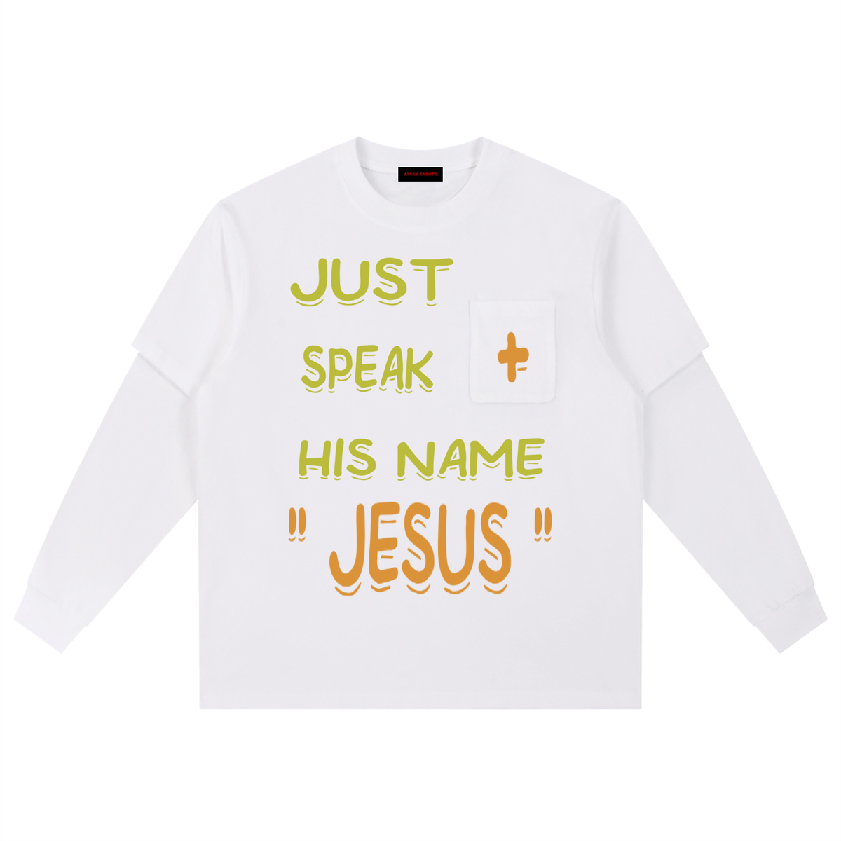 Layered Long Sleeve Oversized Tee