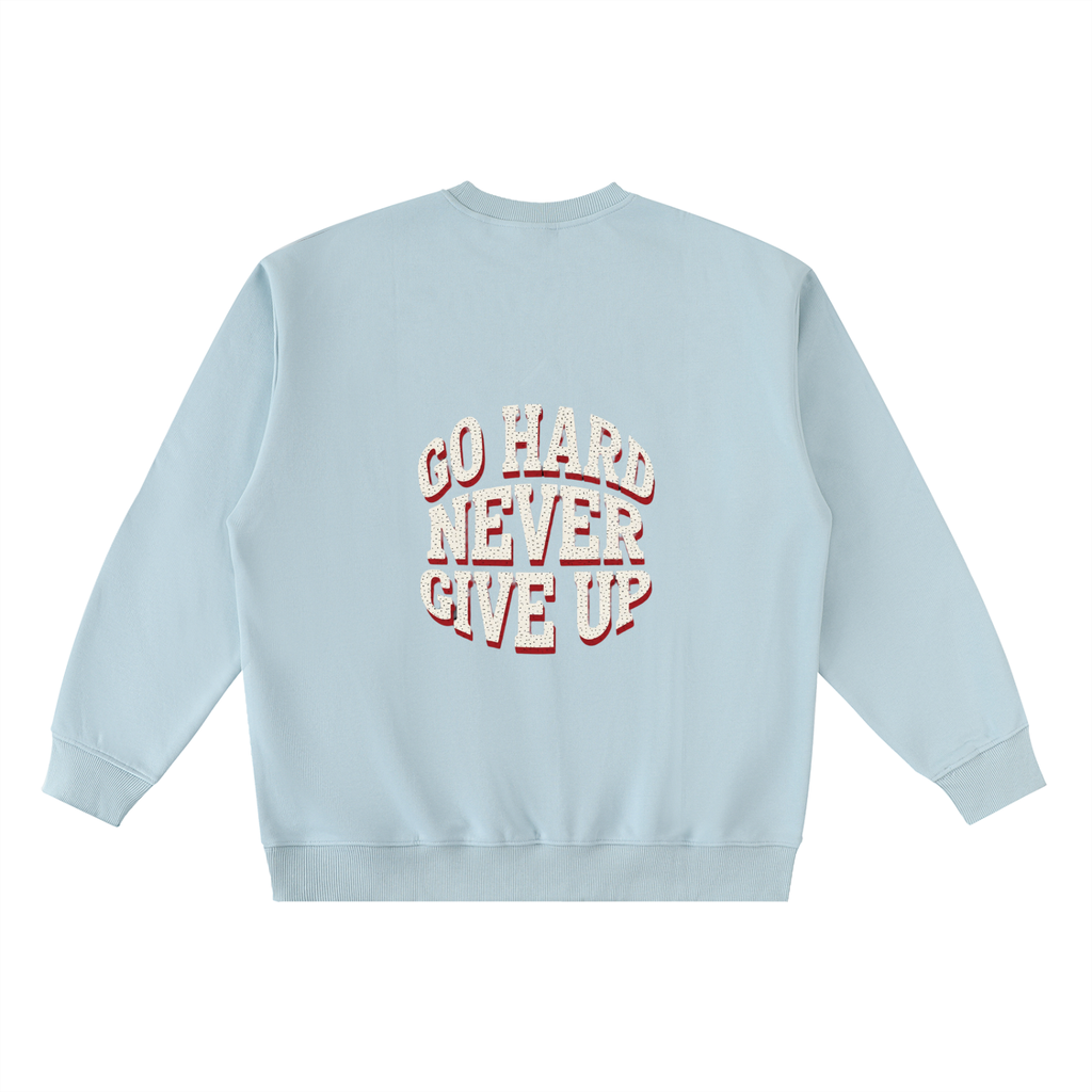 Oversized Crewneck Taped Sweatshirt
