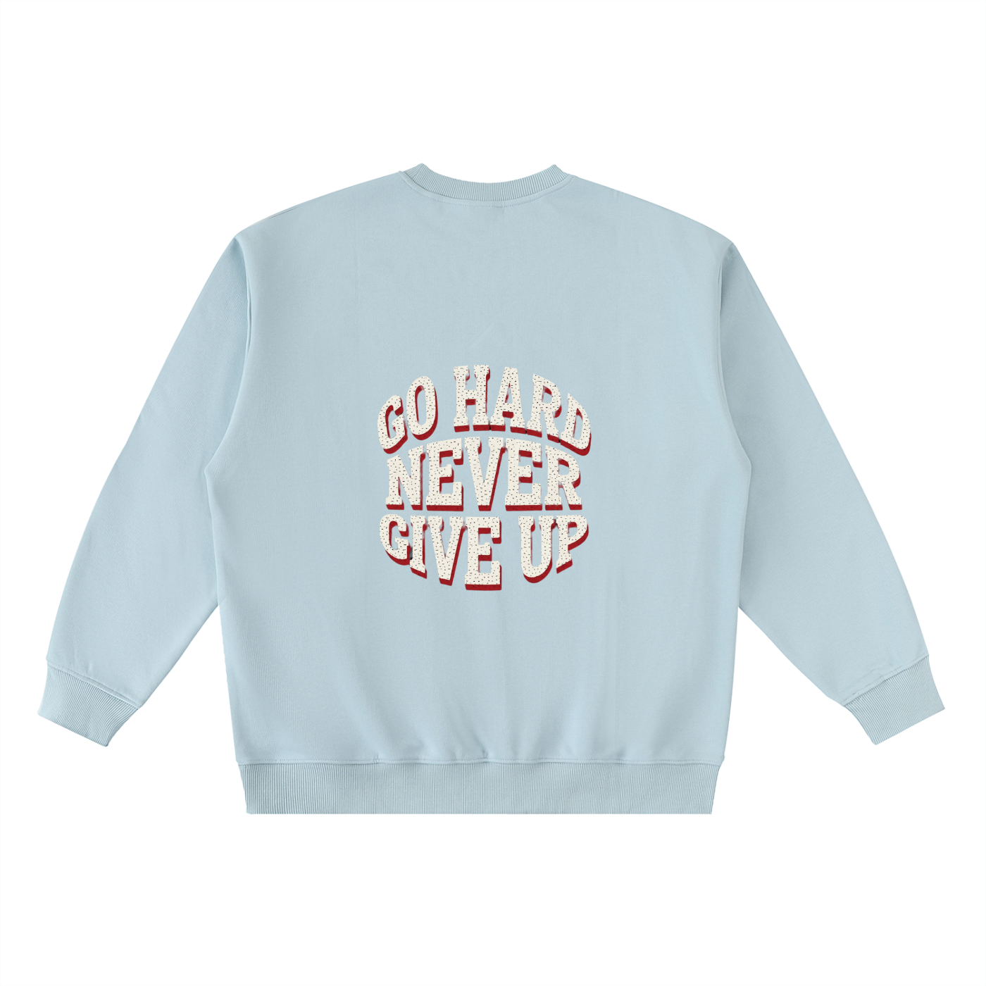 Oversized Crewneck Taped Sweatshirt