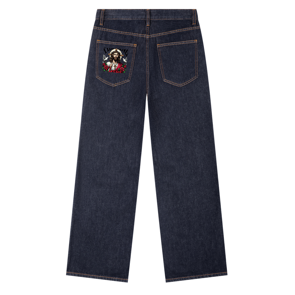 Heavyweight Straight Leg Denim Jeans