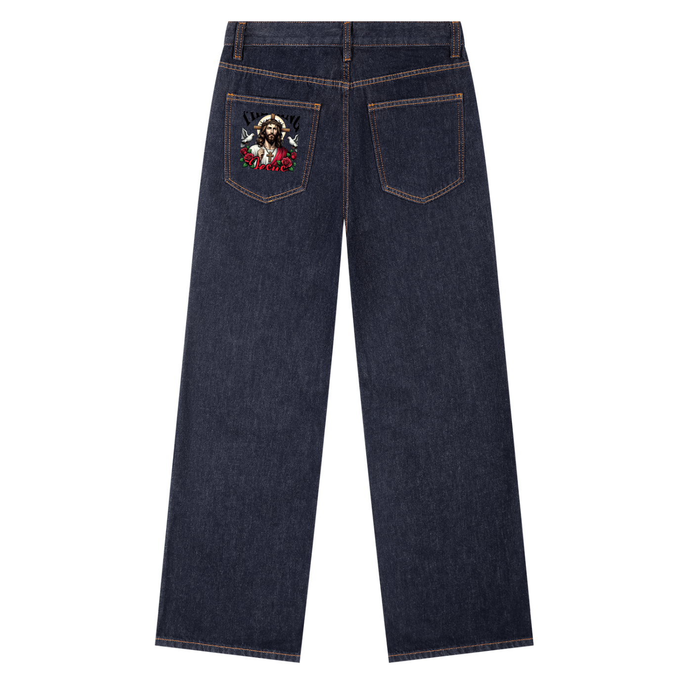 Heavyweight Straight Leg Denim Jeans