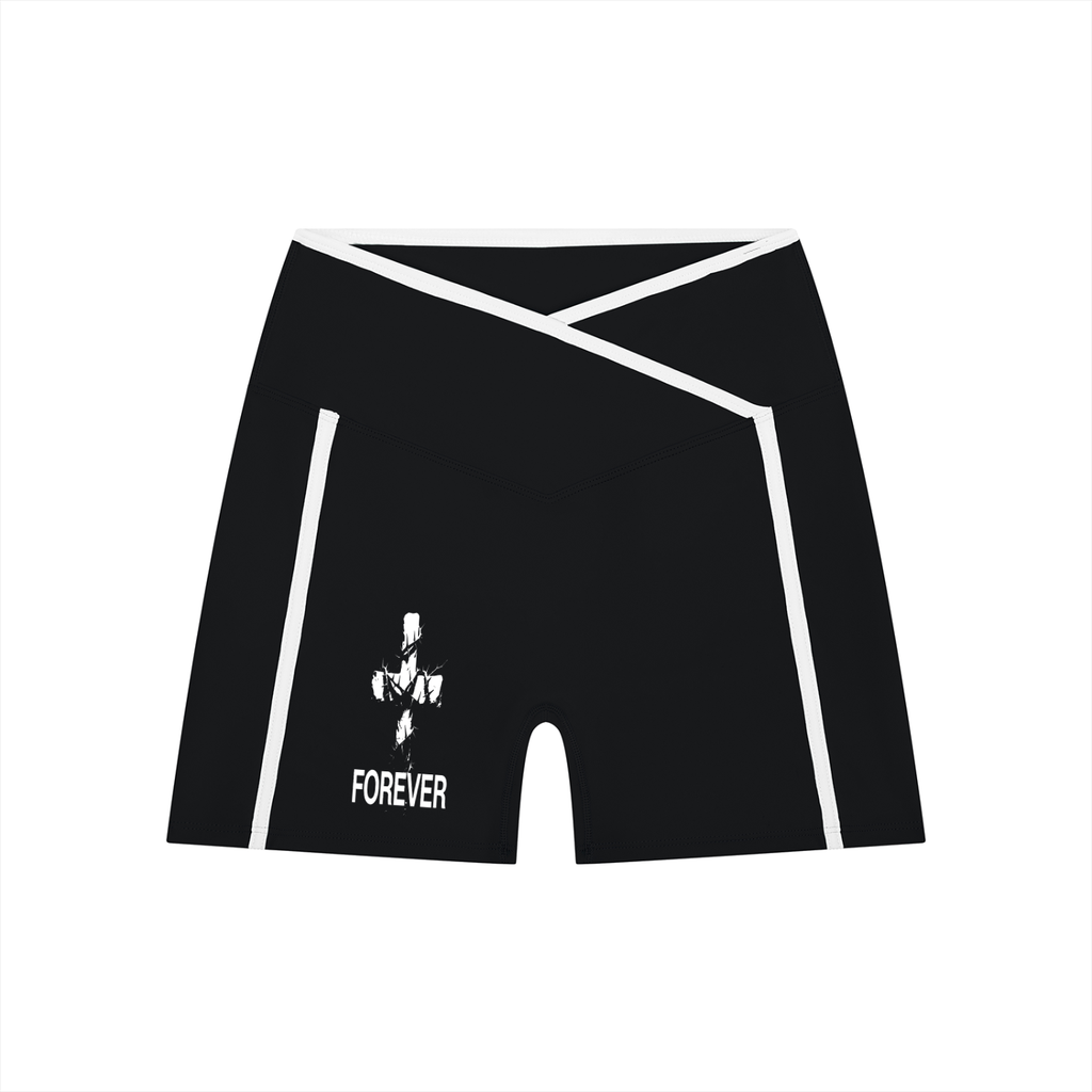 Women’s High Rise Color Block Yoga Shorts