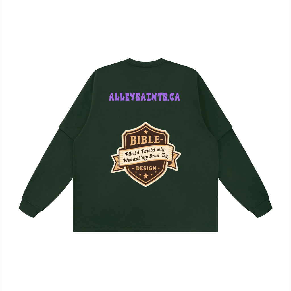 Unisex Layered Oversized T-Shirt