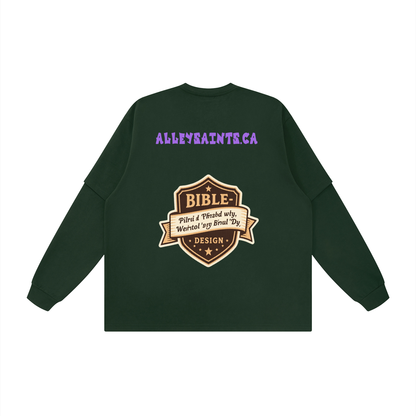 Unisex Layered Oversized T-Shirt