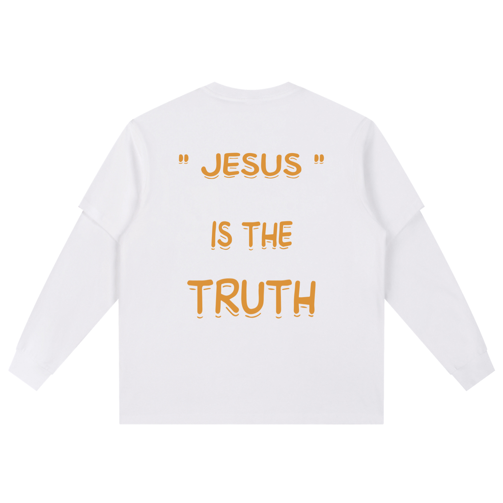 Layered Long Sleeve Oversized Tee
