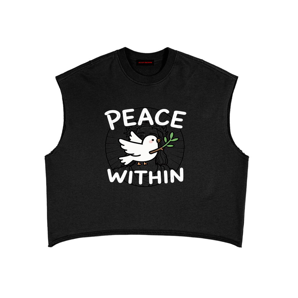 French Terry Boxy Tank Top