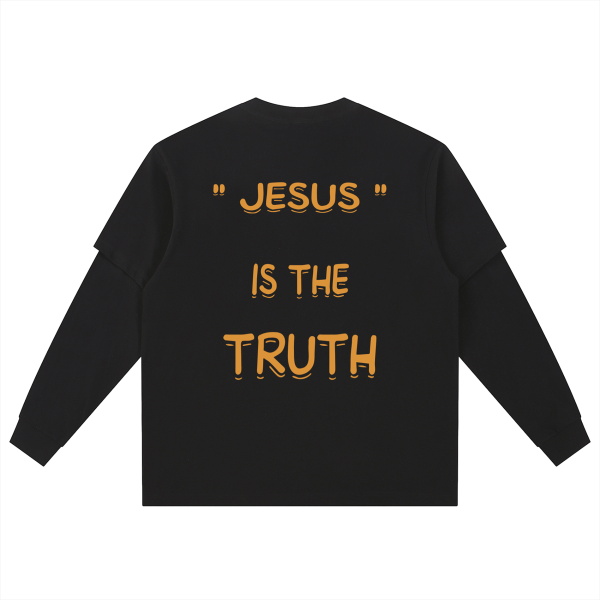 Layered Long Sleeve Oversized Tee