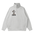 Quarter-Zip Drop Shoulder Sweatshirt
