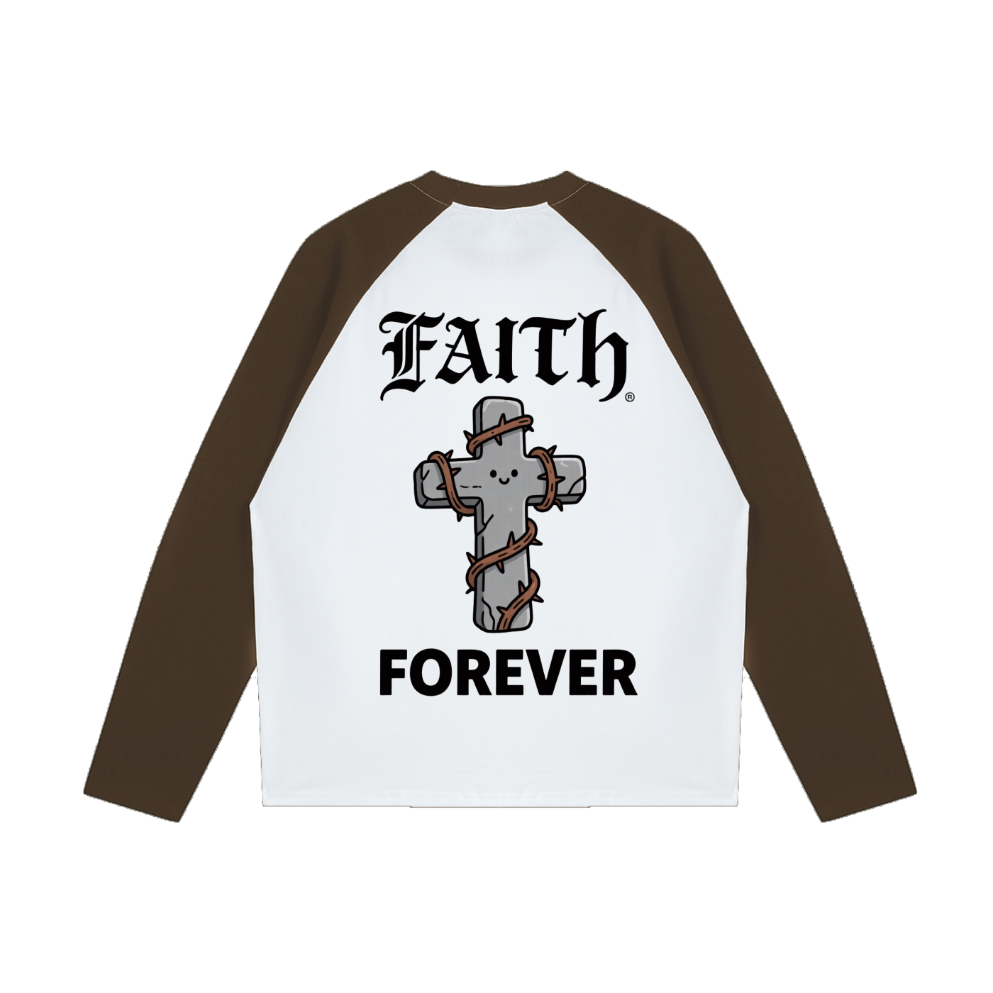 Color-Blocked Raglan Long-Sleeve T-Shirt
