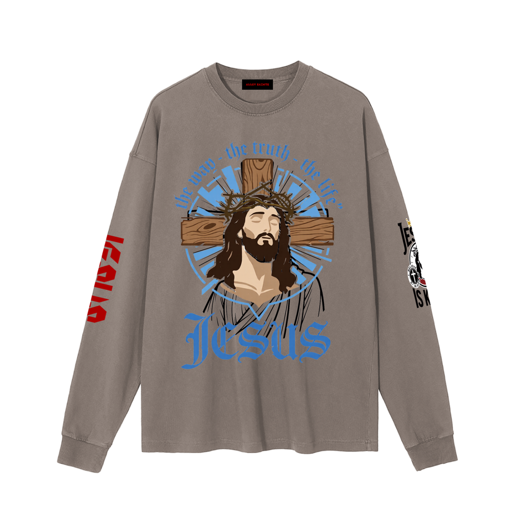 Vintage Washed Long Sleeve T-Shirt