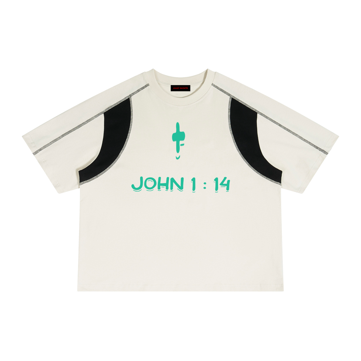 Unisex Raglan Color Block T-Shirt