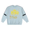 Oversized Crewneck Taped Sweatshirt