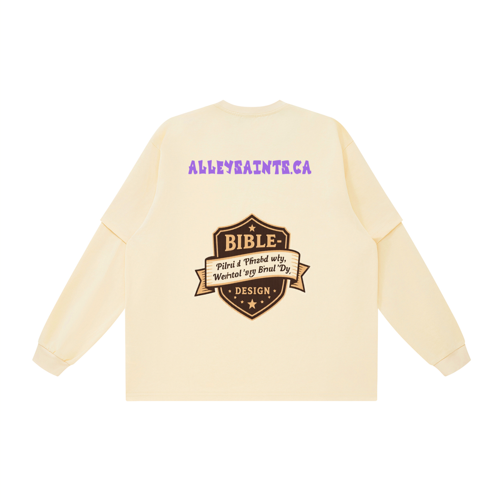 Unisex Layered Oversized T-Shirt