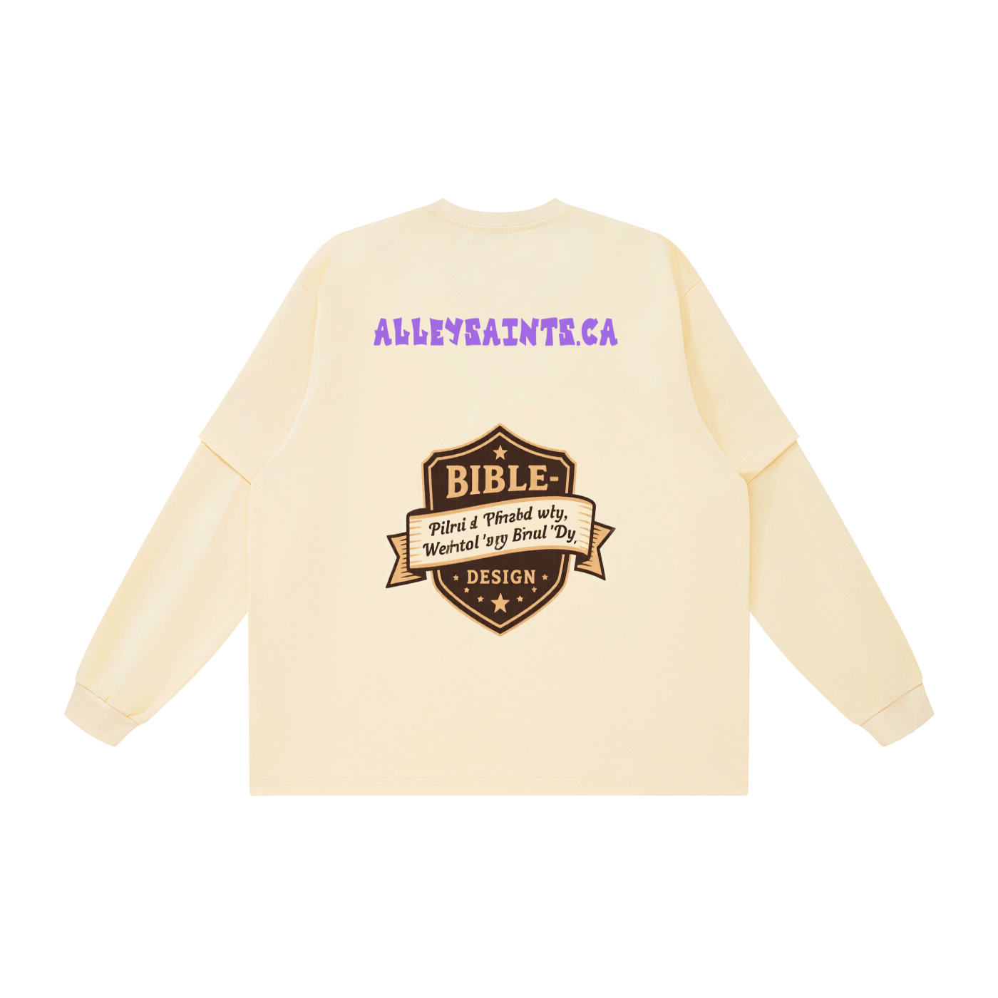 Unisex Layered Oversized T-Shirt