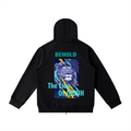 Heavyweight Raglan Sleeve Zip Hoodie