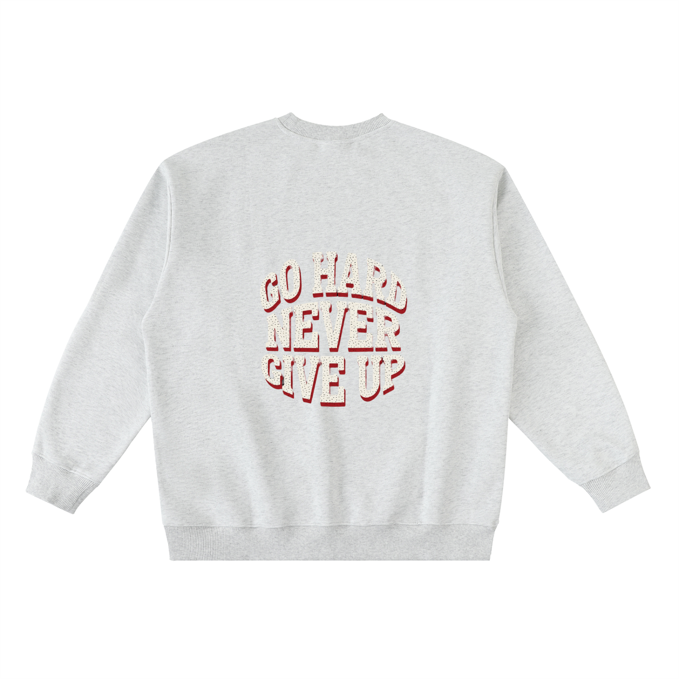 Oversized Crewneck Taped Sweatshirt