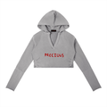 Vintage Washed Raw Edge Hoodie