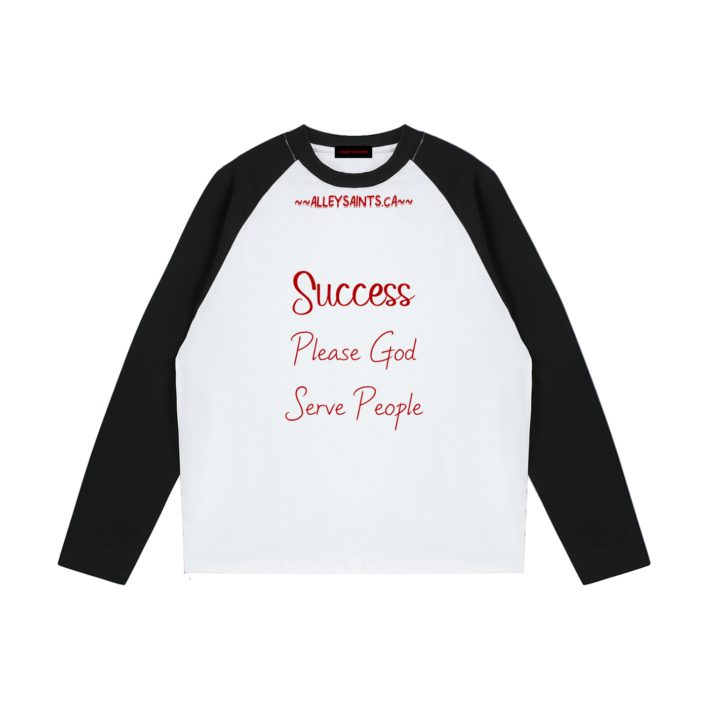 Color-Blocked Raglan Long-Sleeve T-Shirt