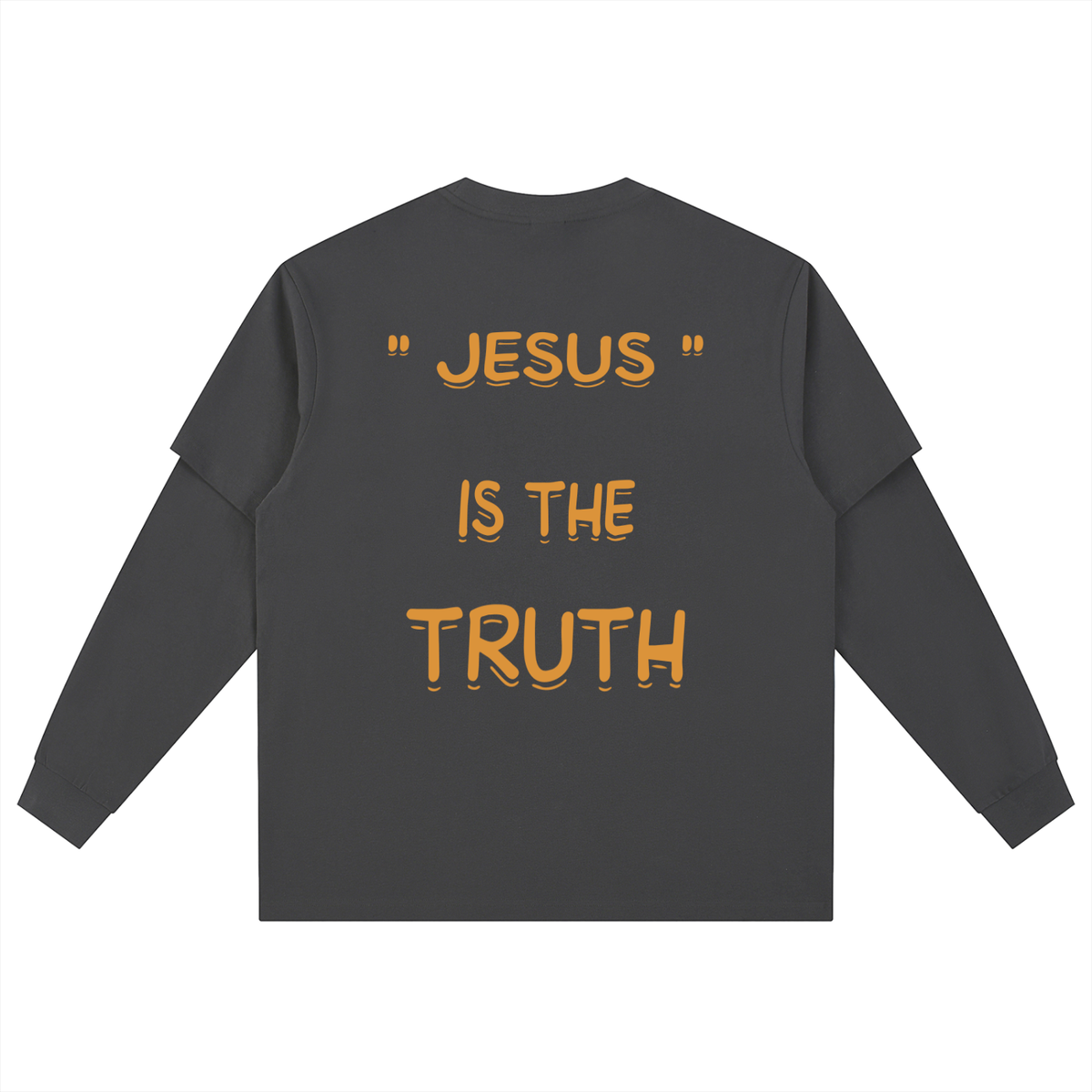 Layered Long Sleeve Oversized Tee