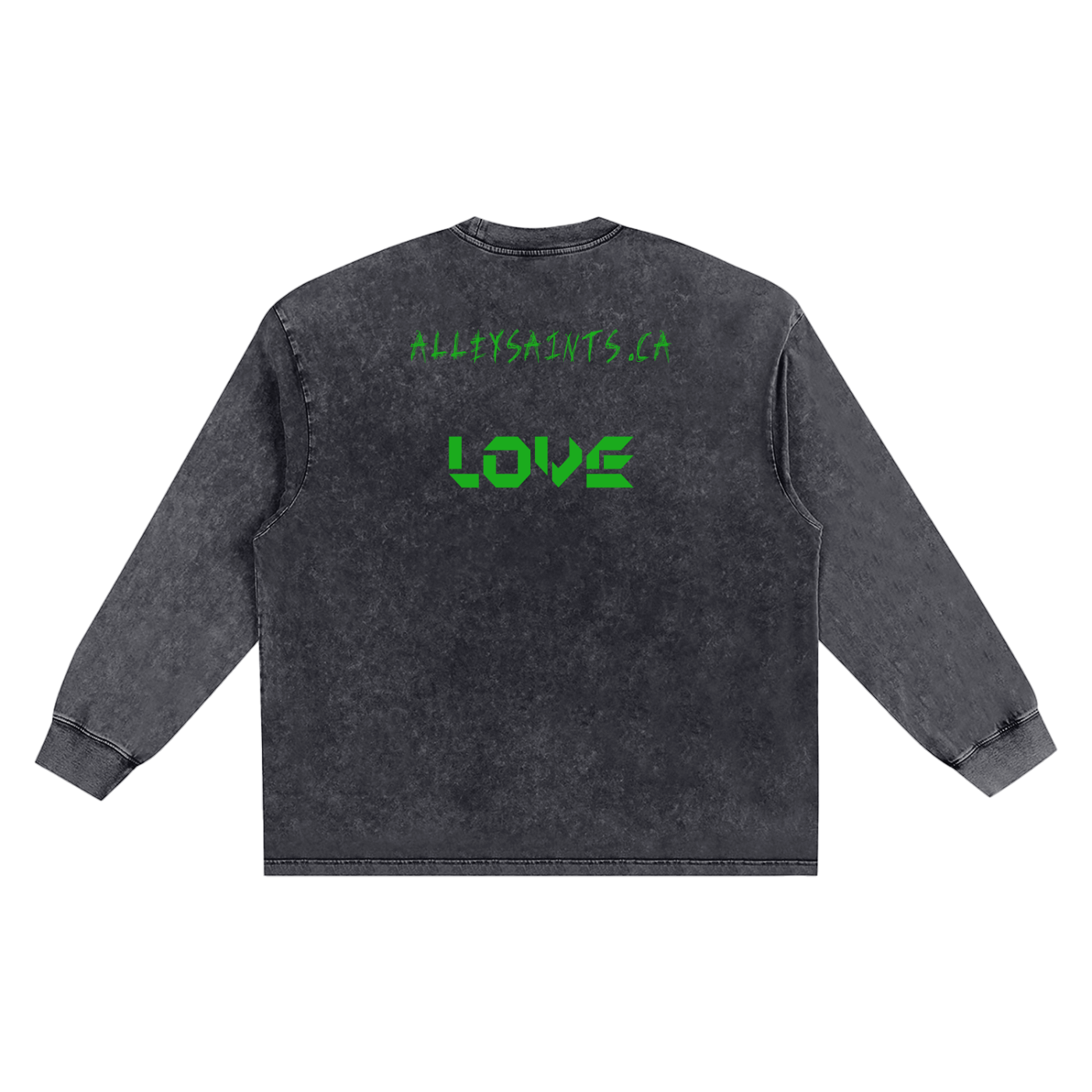 Snow Washed Frayed Edge T-Shirt